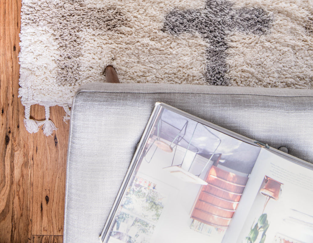 Coleman - Moderner Nordischer Shaggy-Teppich