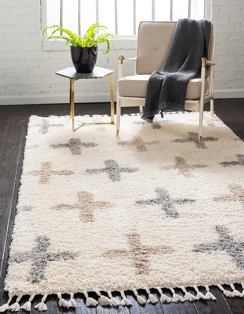 Coleman - Moderner Nordischer Shaggy-Teppich