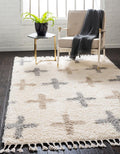 Coleman - Moderner Nordischer Shaggy-Teppich