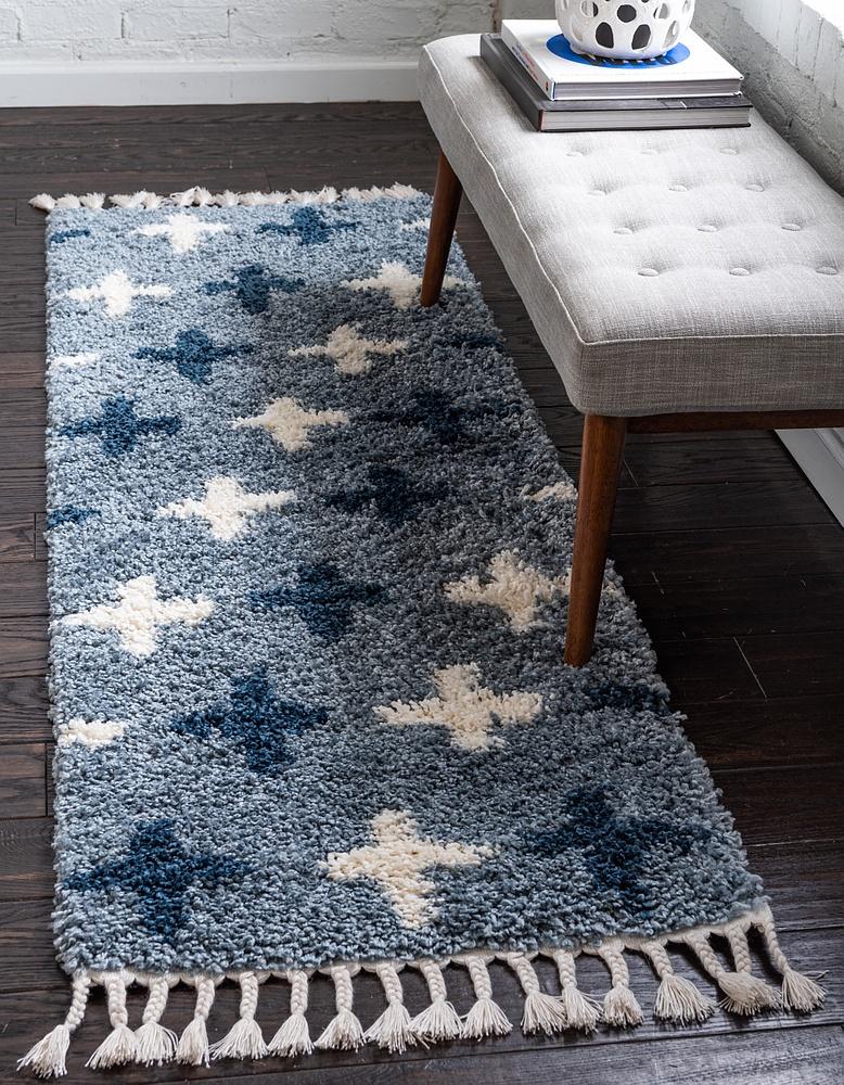 Coleman - Moderner Nordischer Shaggy-Teppich